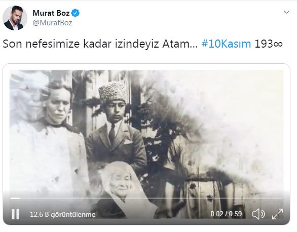 Ünlü isimler 10 Kasım'da Atatürk'ü böyle andı 2