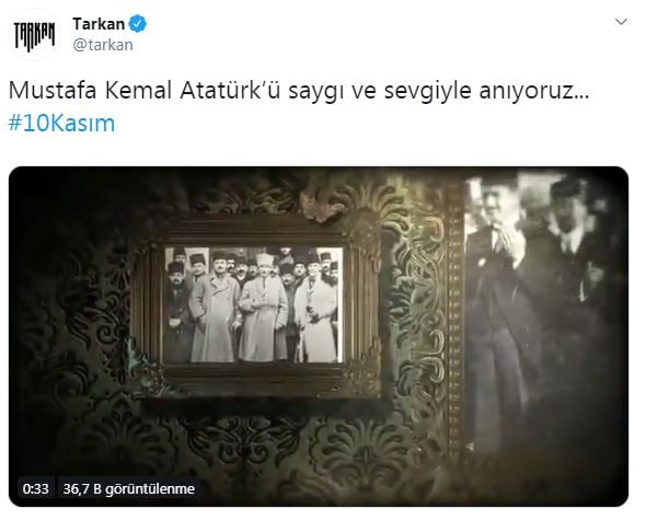 Ünlü isimler 10 Kasım'da Atatürk'ü böyle andı 6