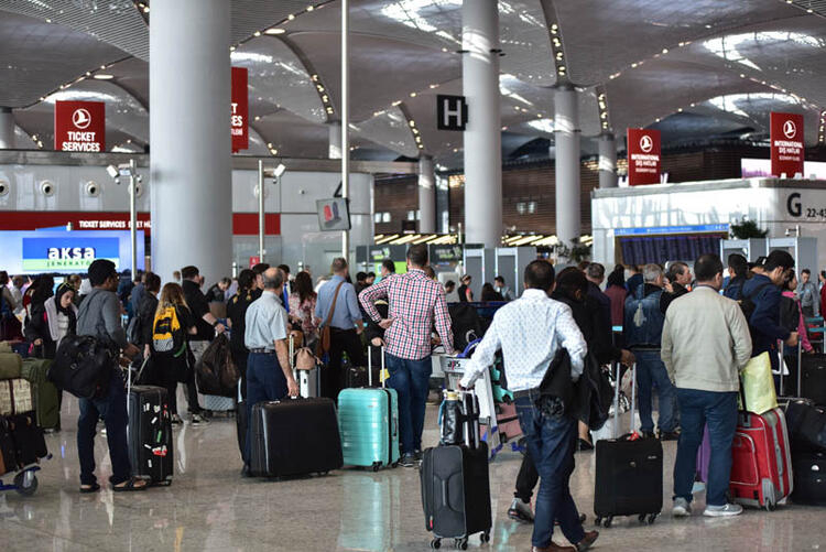 İstanbul Havalimanı'nda ara tatil yoğunluğu 1