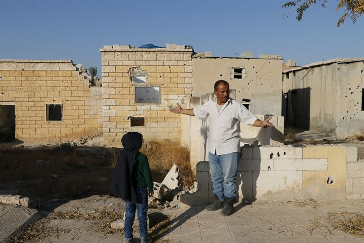 Tel Abyadlı aile, evine böyle döndü 6