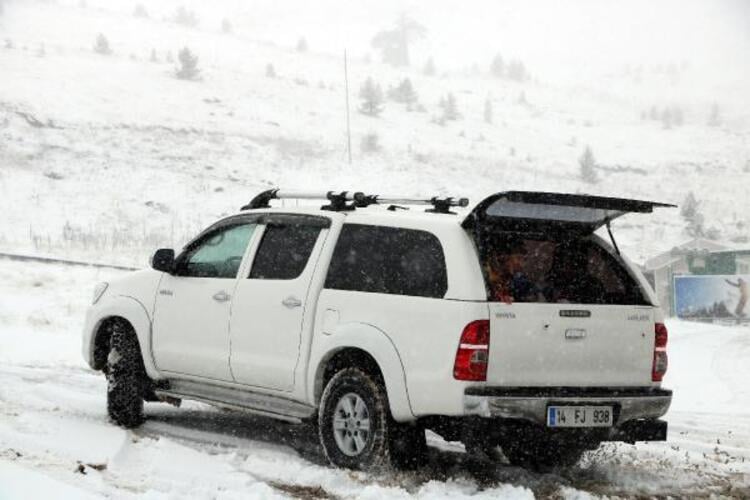 Bolu'nun yüksek kesimleri kara teslim 5