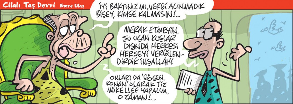 08 Aralık 2019 / Günün Karikatürü / Emre ULAŞ 1