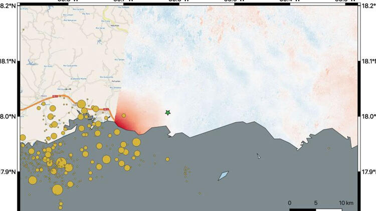Porto Riko'daki depremler haritayı değiştirdi 1