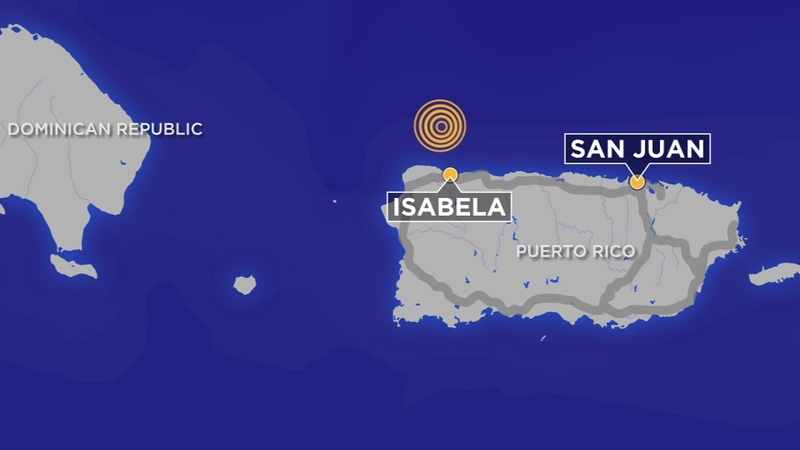 Porto Riko'daki depremler haritayı değiştirdi 2