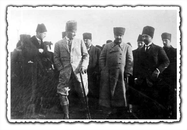 Atatürk'ün müthiş fotoğrafları: Onu hiç böyle görmediniz 11