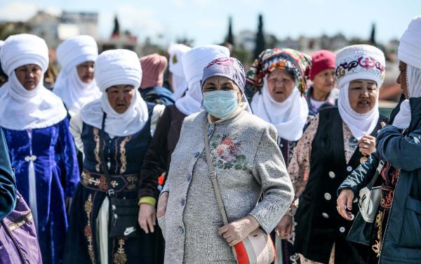 Dünyadan korona virüs manzaraları 15