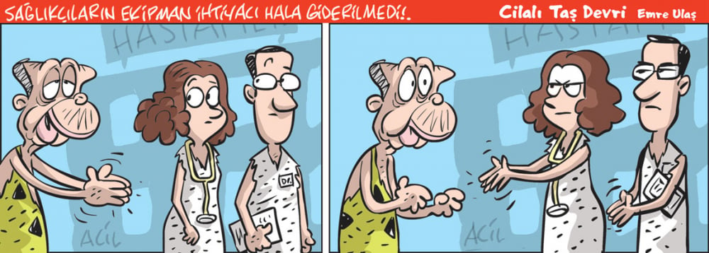 24 Mart 2020 / Günün Karikatürü / Emre ULAŞ 1