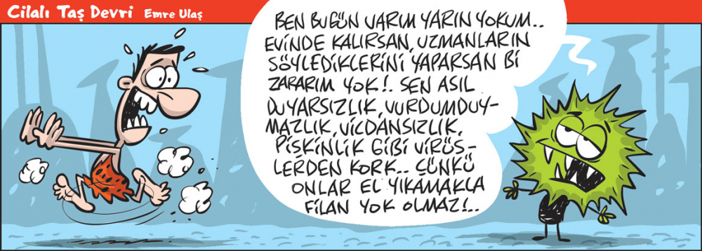 25 Mart 2020 / Günün Karikatürü / Emre ULAŞ 1