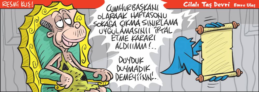 07 Haziran 2020 / Günün Karikatürü / Emre ULAŞ 1