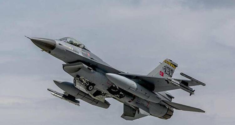 F-16'larımız tam savaş yüküyle havalandı 7