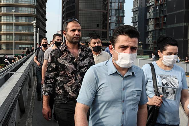 İstanbul'da maske zorunluluğu böyle başladı 1