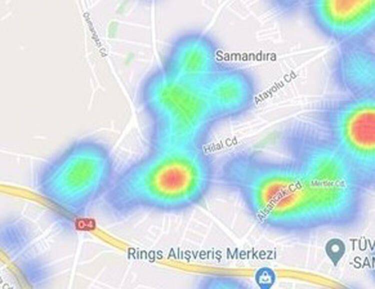 İstanbul'un bu ilçeleri korona alarmı veriyor 11