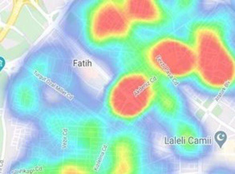 İstanbul'un bu ilçeleri korona alarmı veriyor 20