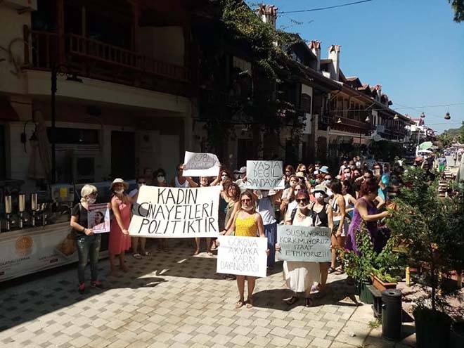 Akyaka'da kadınları kimse durduramadı 1