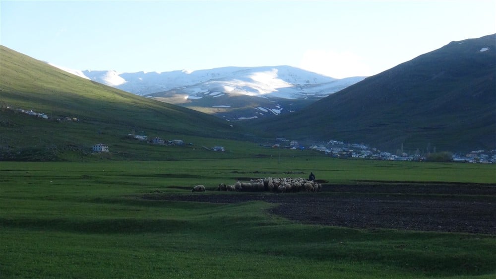 Doğa harikası Çıldır Gölü'nün manzarası görenleri büyülüyor 10