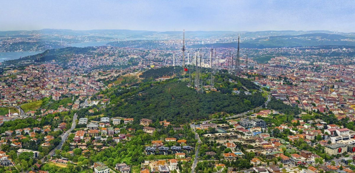 Çamlıca Kulesi’nden İstanbul manzarası 19