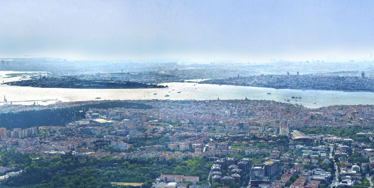 Çamlıca Kulesi’nden İstanbul manzarası 15