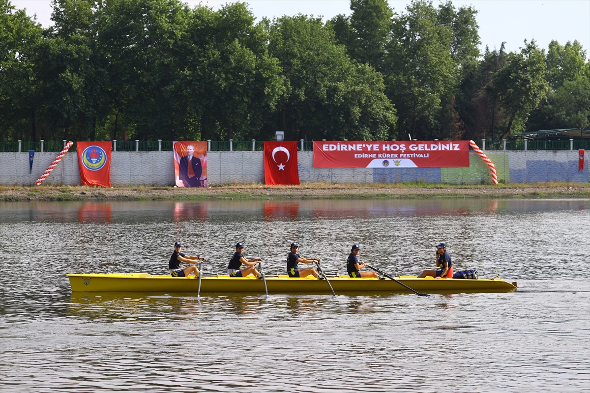 1. Edirne Kürek Festivali başladı 5