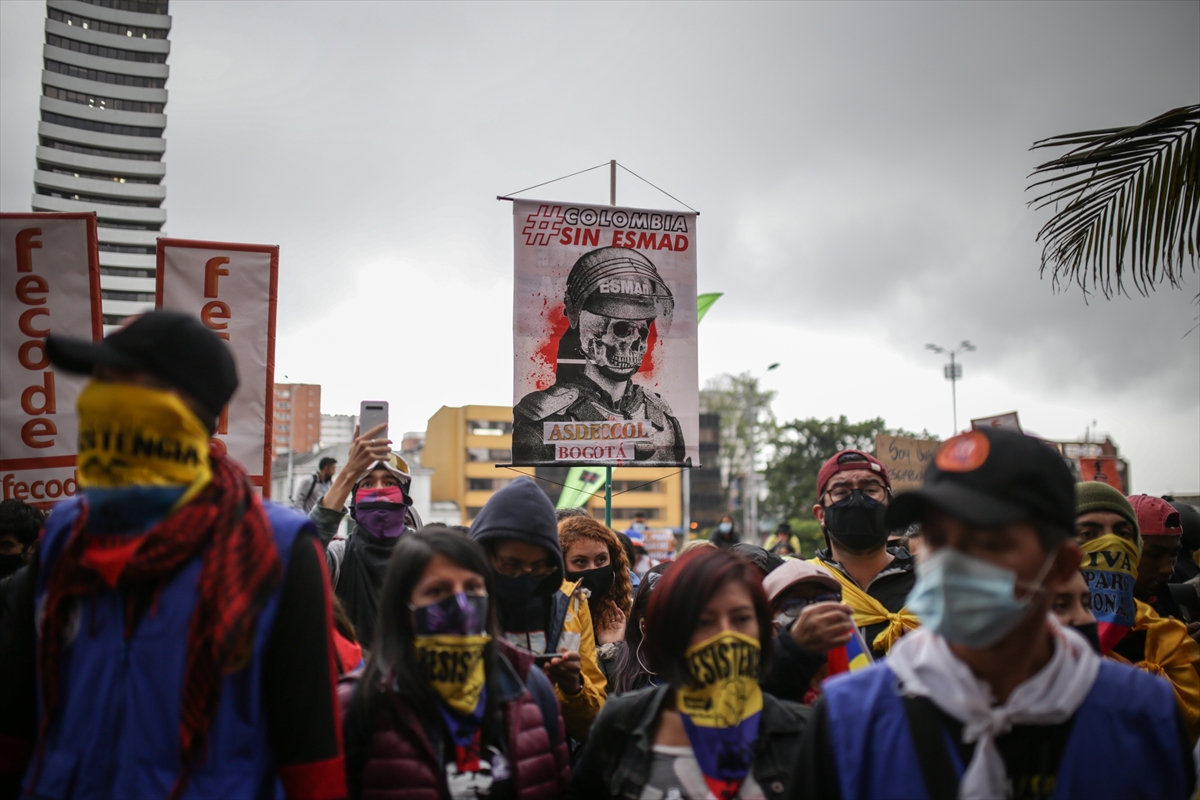 Kolombiya’da vergi reformu için protestolar sürüyor 16
