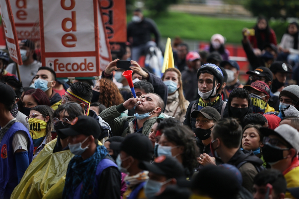 Kolombiya’da vergi reformu için protestolar sürüyor 6