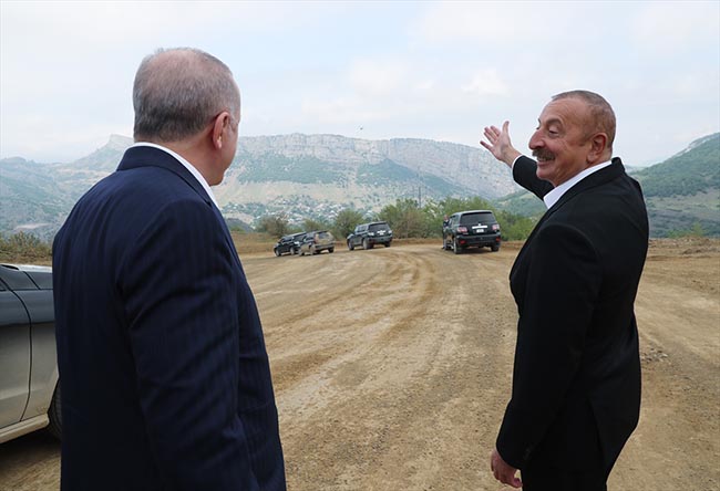 Erdoğan'dan Şuşa'ya tarihi ziyaret 1