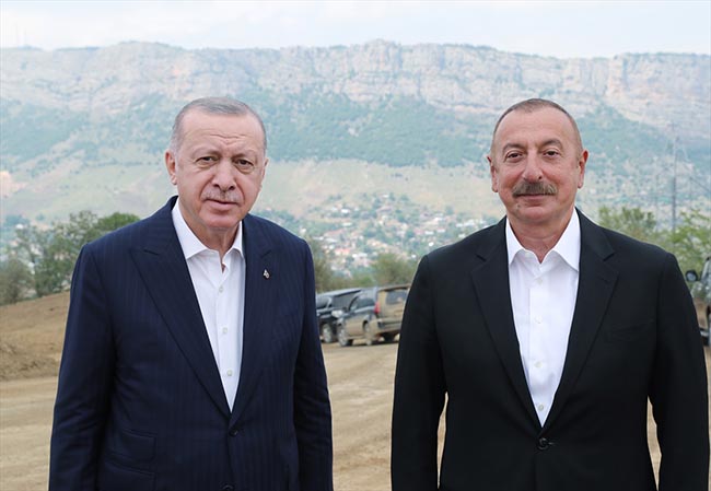Erdoğan'dan Şuşa'ya tarihi ziyaret 17