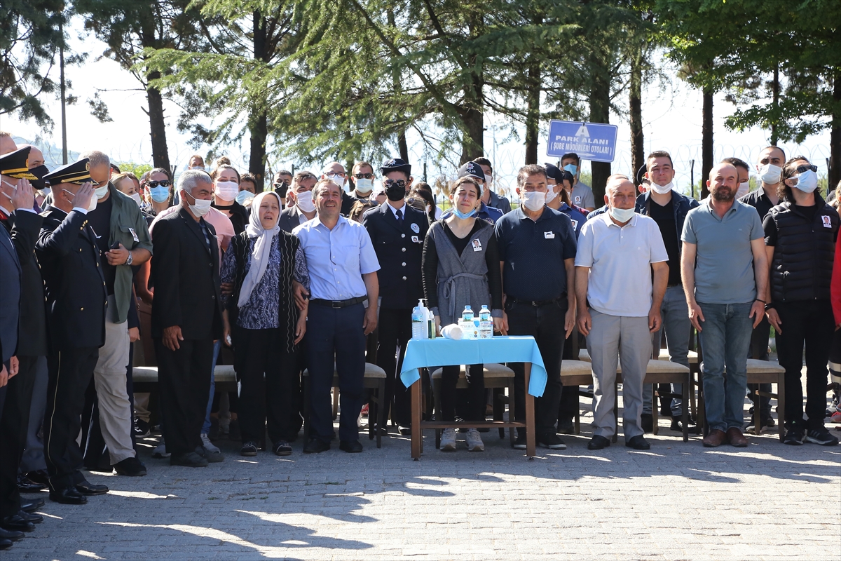 Şehit polis için tören düzenlendi 7