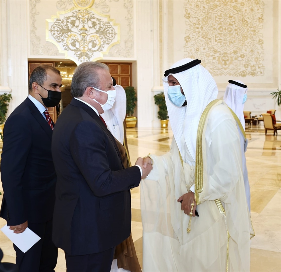 Meclis Başkanı Şentop Kuveyt Başbakanı ile görüştü 3