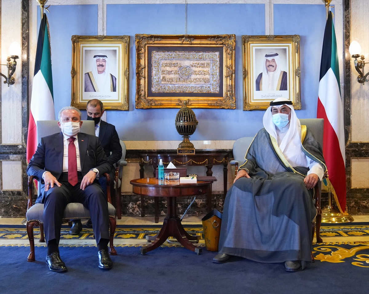 Meclis Başkanı Şentop Kuveyt Başbakanı ile görüştü 1