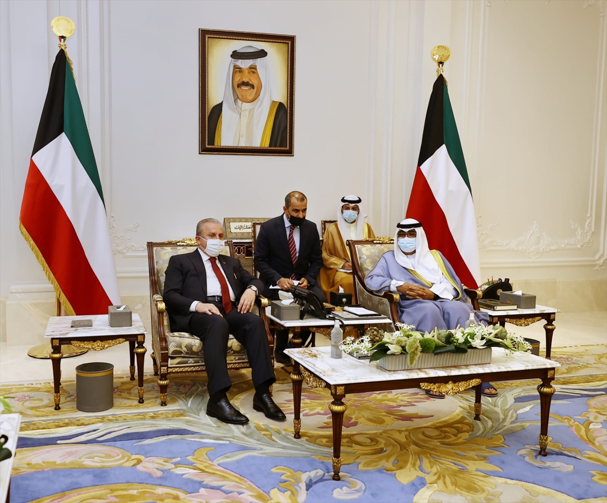 Meclis Başkanı Şentop Kuveyt Başbakanı ile görüştü 5