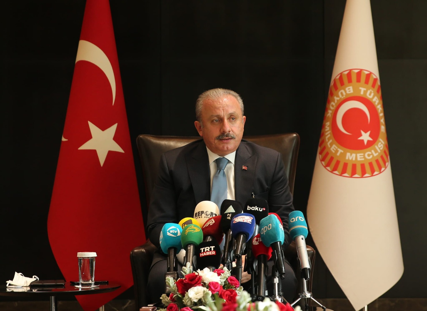 Meclis Başkanı Şentop Azerbaycan Dışişleri Bakanı ile görüştü 7
