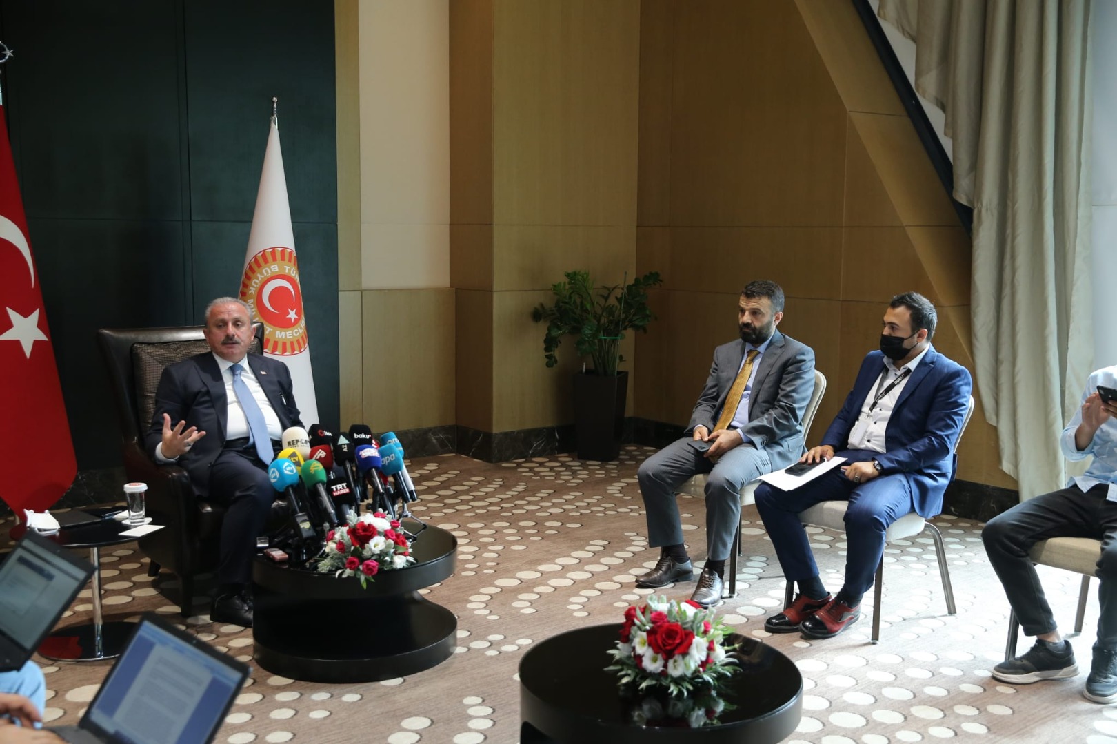 Meclis Başkanı Şentop Azerbaycan Dışişleri Bakanı ile görüştü 5