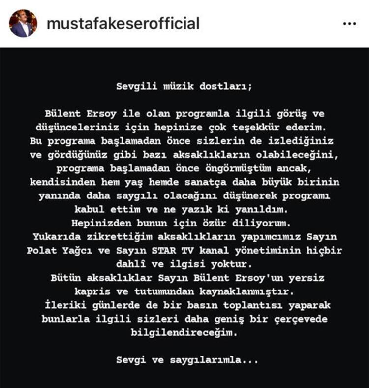 Mustafa Keser: Bülent Ersoy'la ilgili Türkiye'nin şok olacağı açıklamalar yapacağım 5
