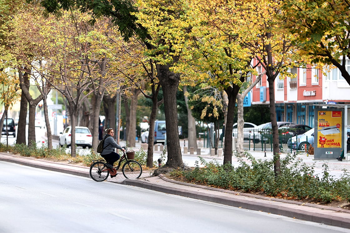 Bu şehirde 7'den 70'e herkes pedal çeviriyor 16