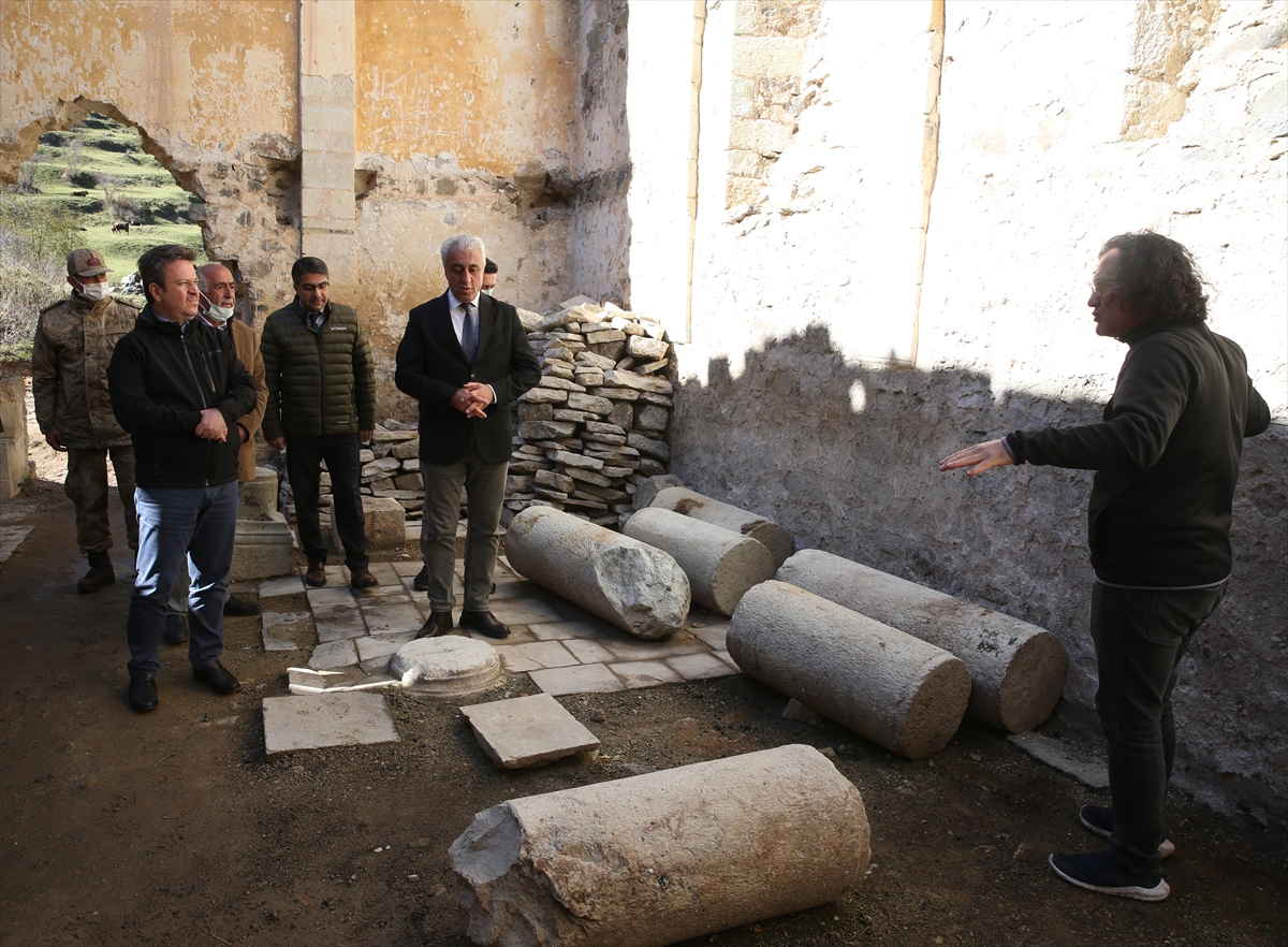 Şah Yolu'ndaki tarihi kilise restore ediliyor 8