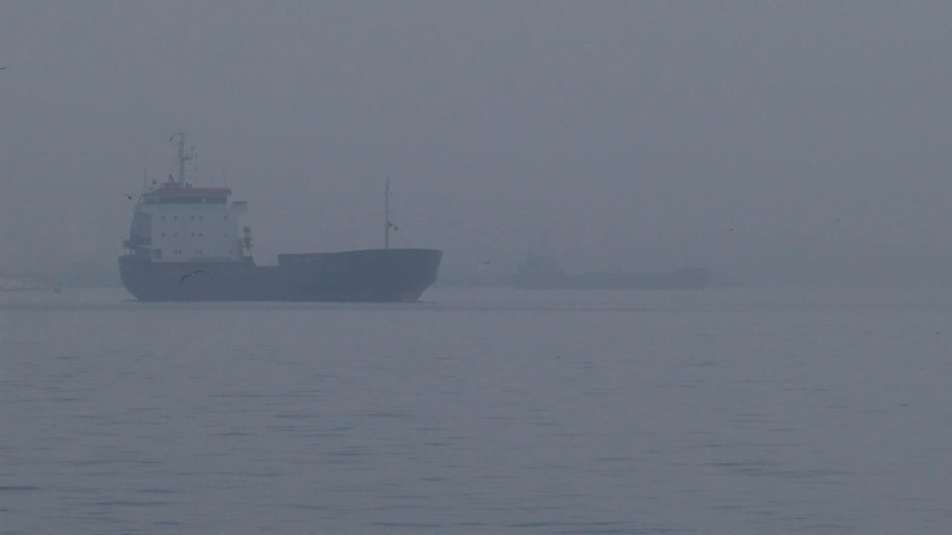 İstanbul Boğazı'nda sis! Gemiler bekliyor 3