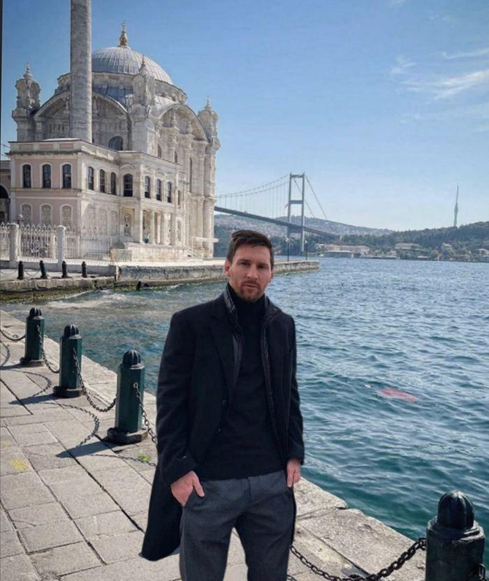 Messi'nin bu pozunun  başına gelmeyen kalmadı, Paylaşımlar gülmekten kırdı geçirdi 13