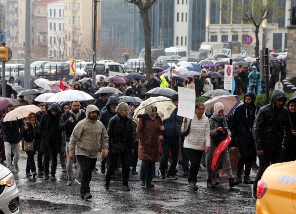 İstanbul'da develi protesto. Görenler gözlerine inanamadı 4