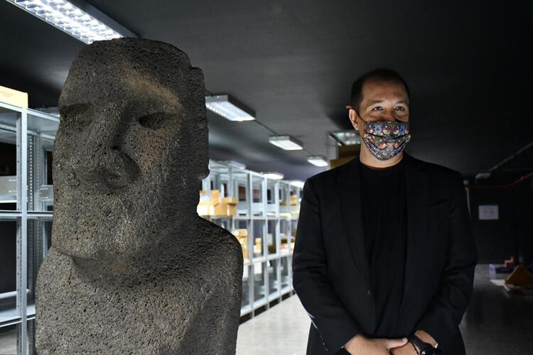 Moai heykeli kendi adasına 150 yıl sonra götürülüyor 2