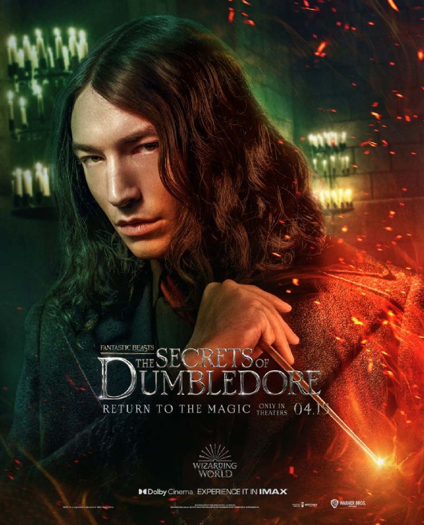 'Fantastik Canavarlar: Dumbledore'un Sırları' filminden yeni posterler... 5