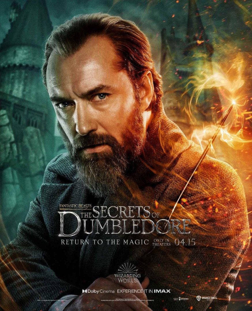 'Fantastik Canavarlar: Dumbledore'un Sırları' filminden yeni posterler... 3