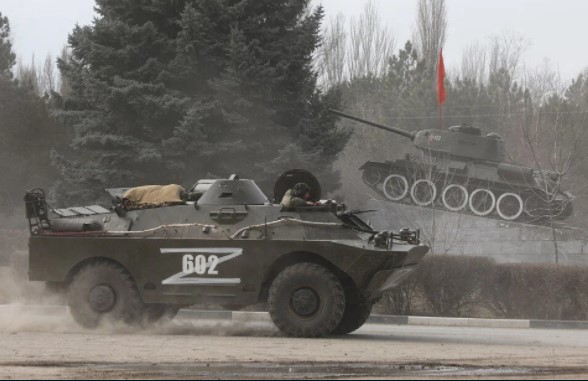 Rus askeri araçlarında gizemli işaretler dikkat çekti 2