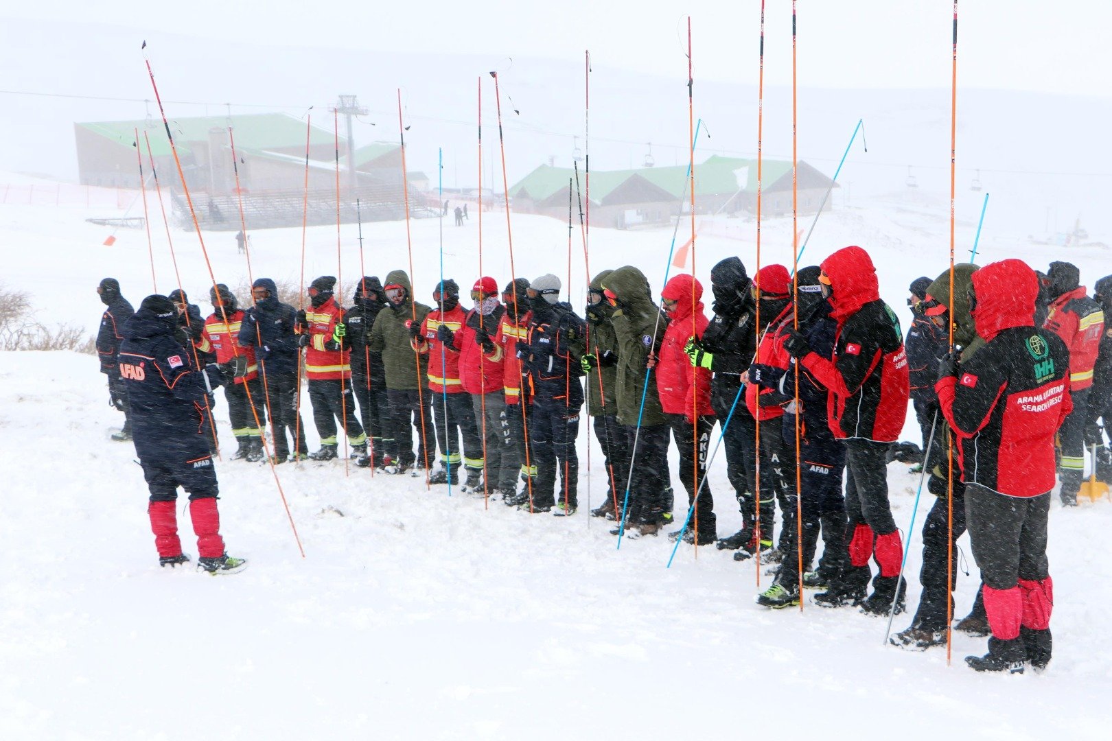 Erzurum'da 'Kış Tatbikatı 2022'nin provası yapıldı 1