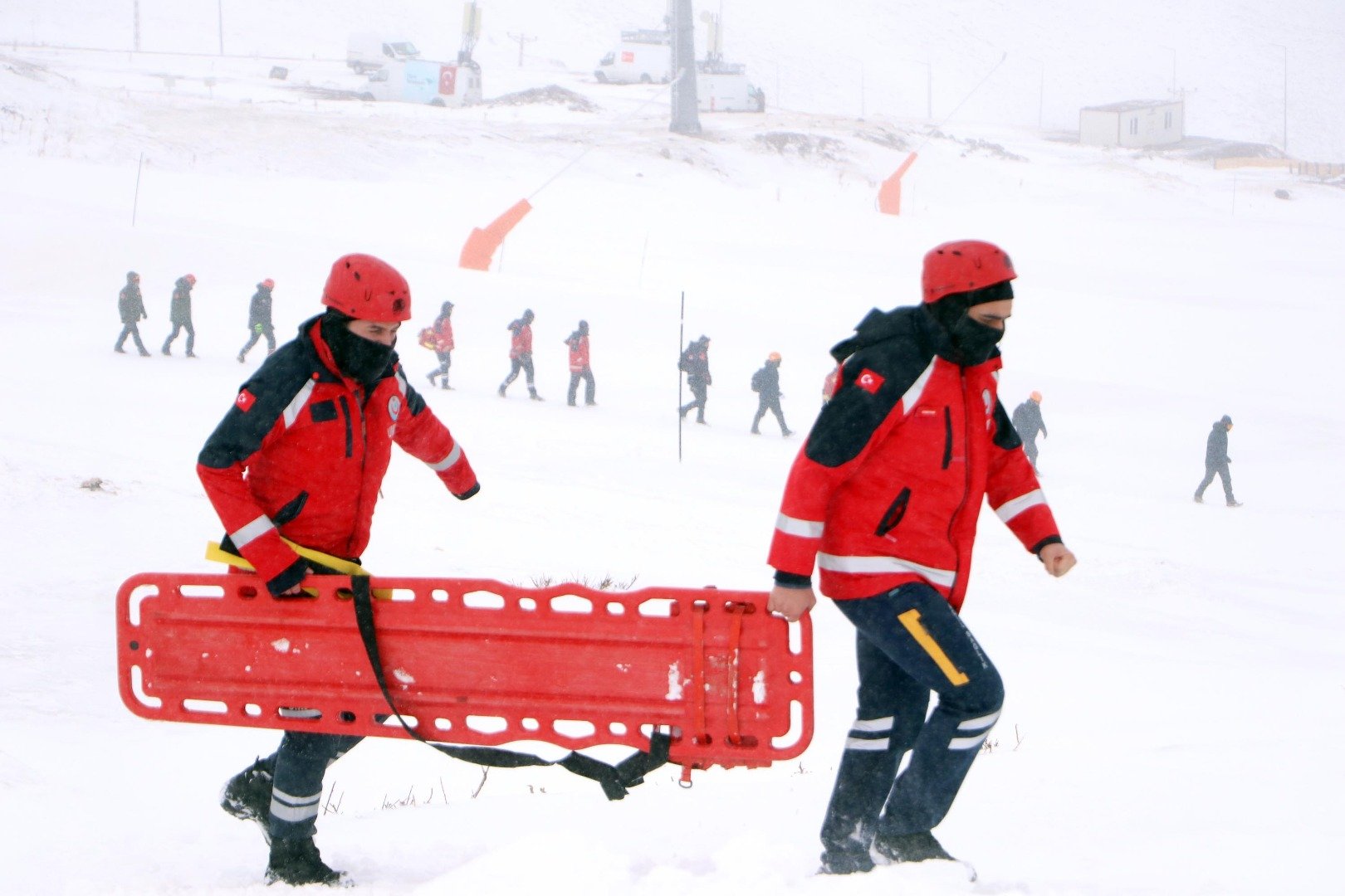 Erzurum'da 'Kış Tatbikatı 2022'nin provası yapıldı 6