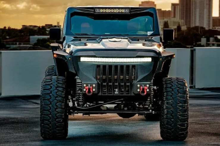 Savaş için üretilmiş 6x6 arazi aracı: Jeep Gladyatör! 7