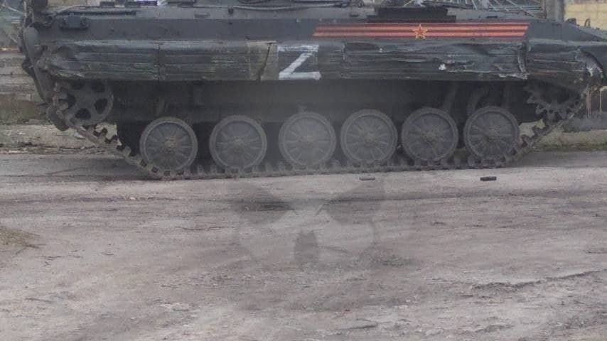 Rusya zırhlı araçlarda bulunan Z ve V harflerinin anlamını açıkladı 2