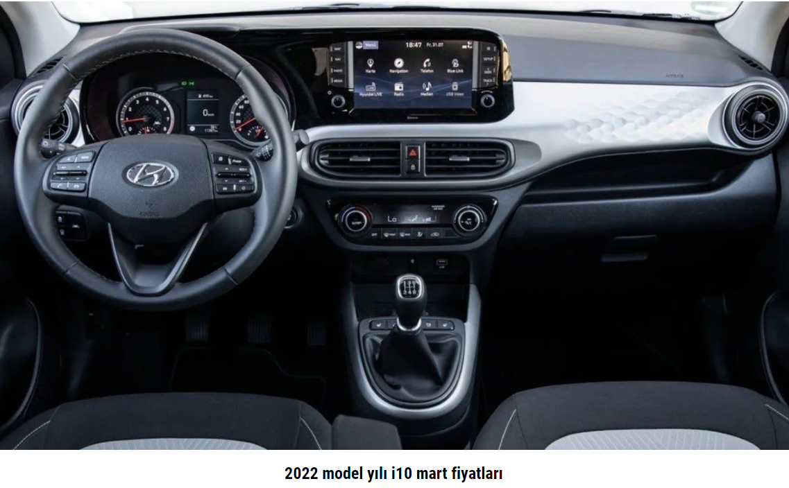 Hyundai i10 mart ayına özel fiyatını açıkladı 3