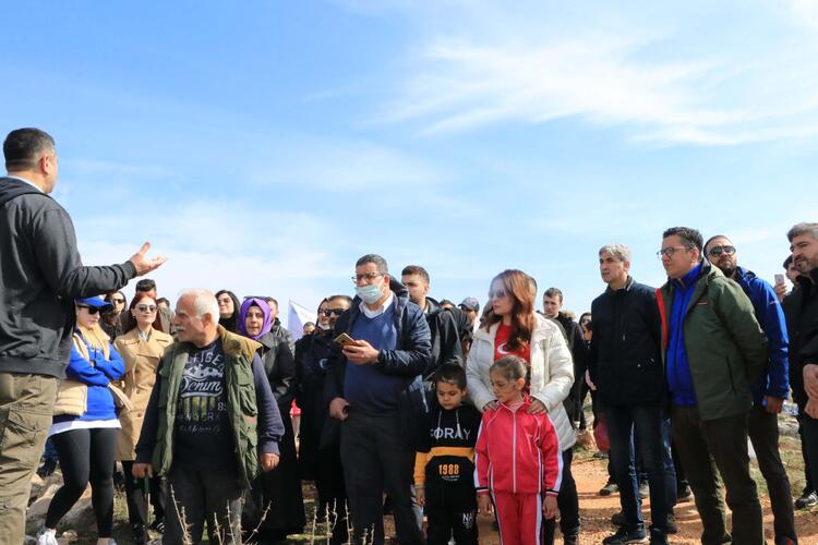 Halfeti Koku Festivali'nde 'Mezopotamya sümbülü' için 6 kilometre yürüdüler 8