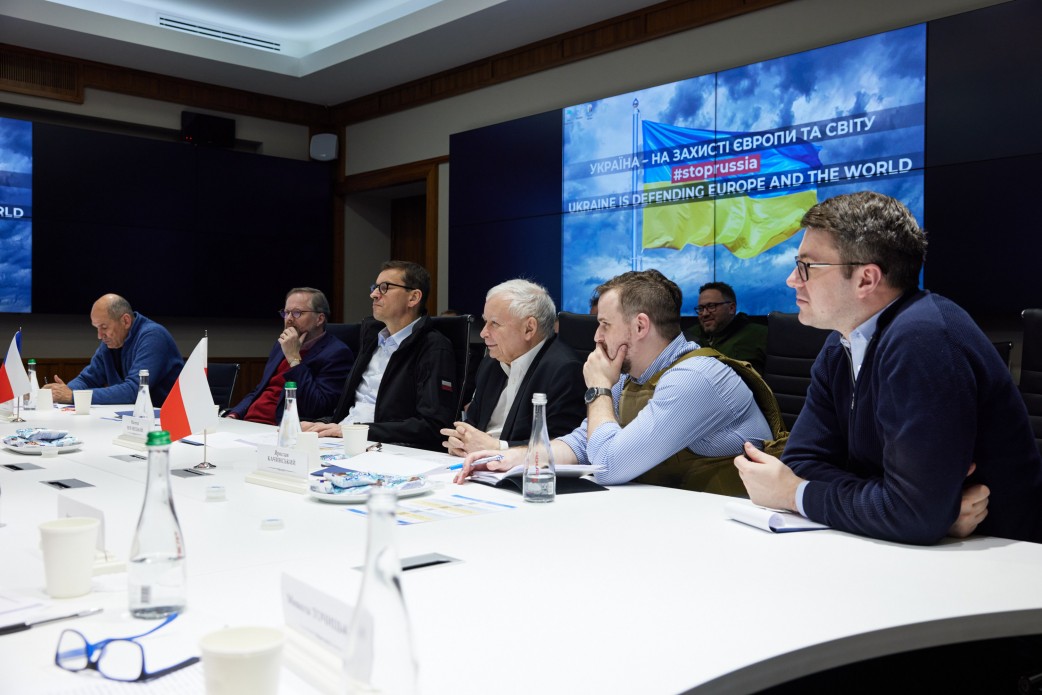Polonya, Çekya ve Slovenya başbakanları Kiev'de 14