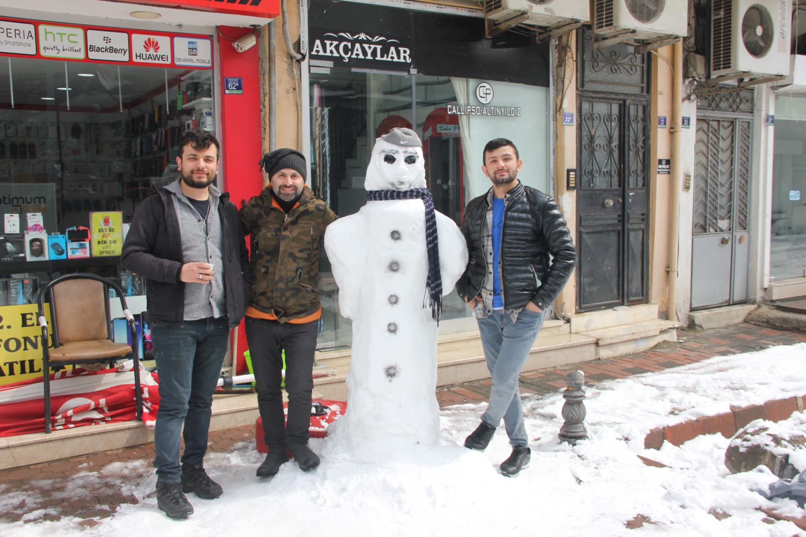 Ordu'da kar çocuklara eğlence oldu 7